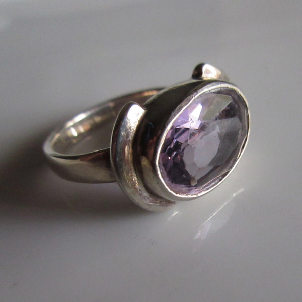amethyst and sterling silver