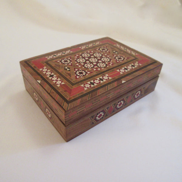Inlaid Wooden Box 