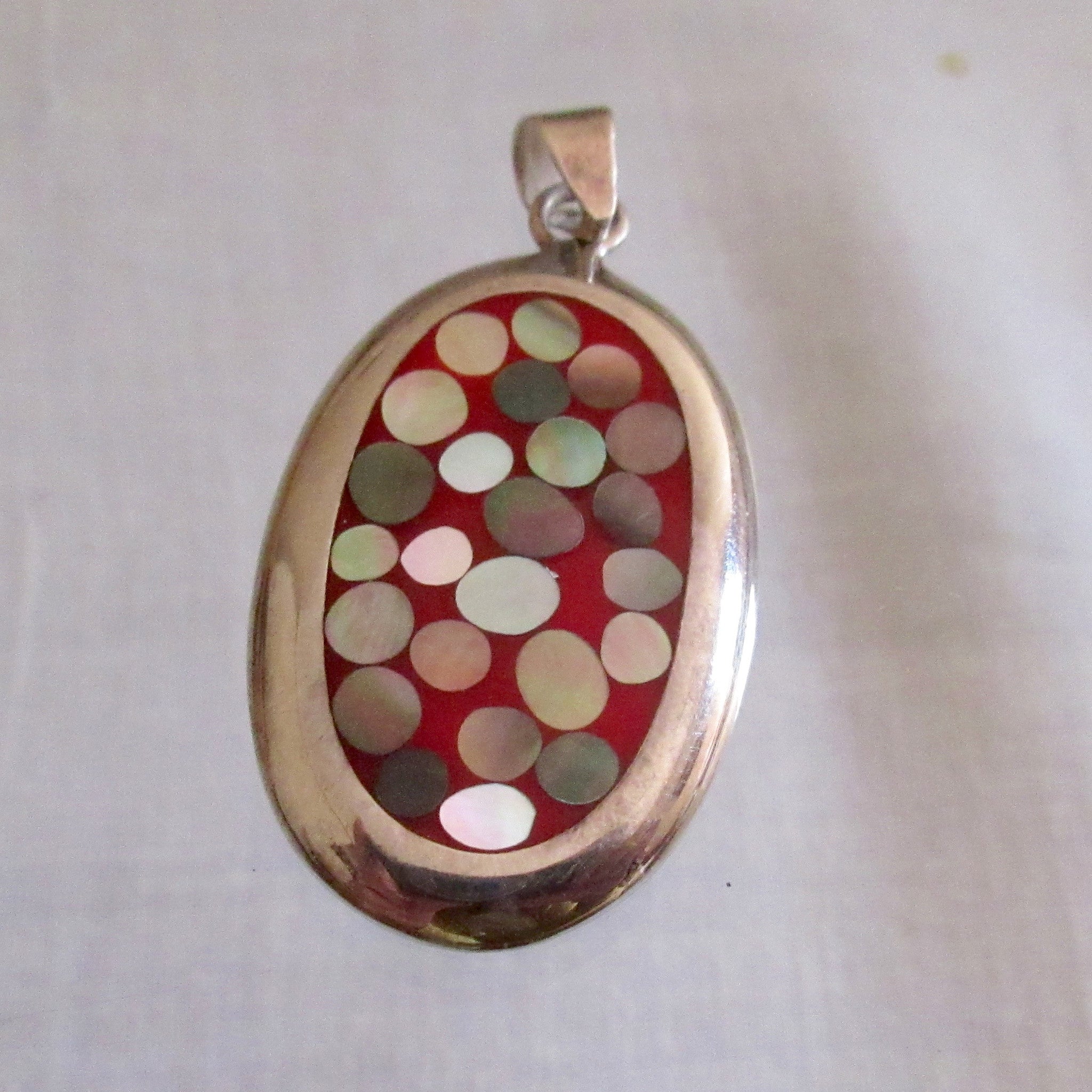 Mid Century Sterling Silver pendant