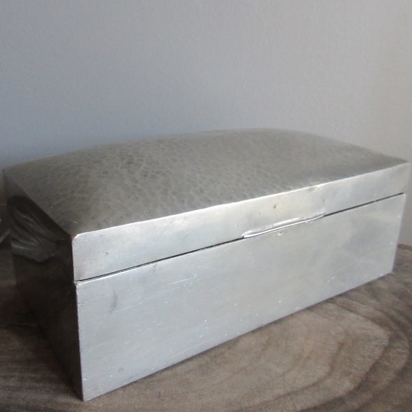 Pewter Jewelry Box 