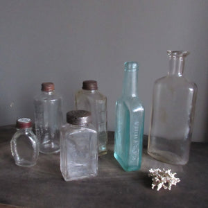 Vintage Glass Bottle Medicine