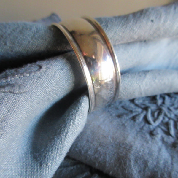 Napkin Ring in Sterling Silver Antique