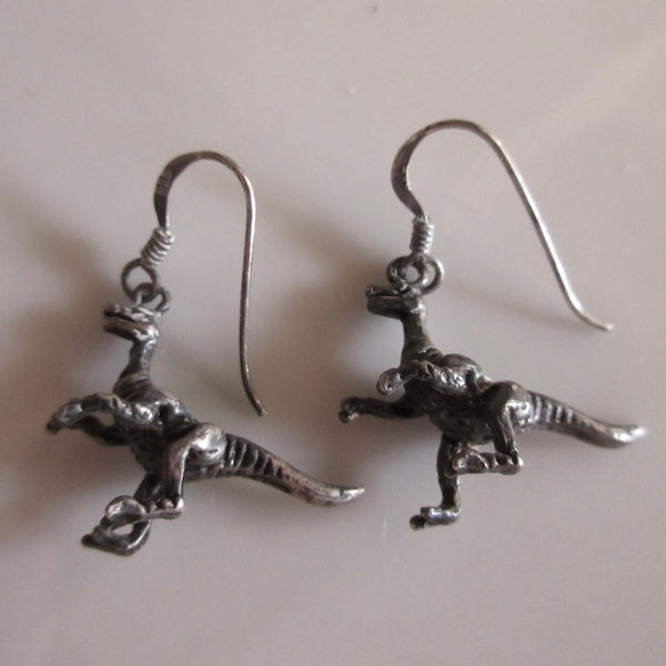 Dinosaur silver Earrings