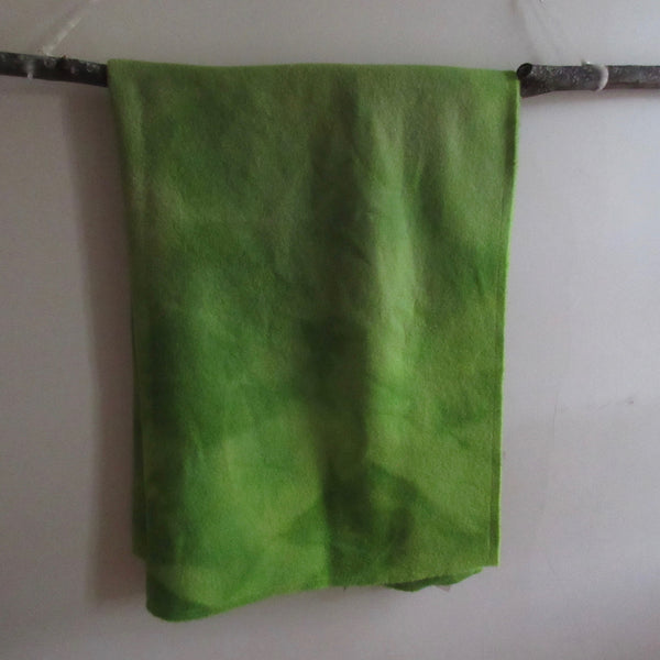 Vintage Over Dyed Wool Blanket - Green