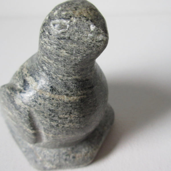 Inuit Bird Soap Stone Carving