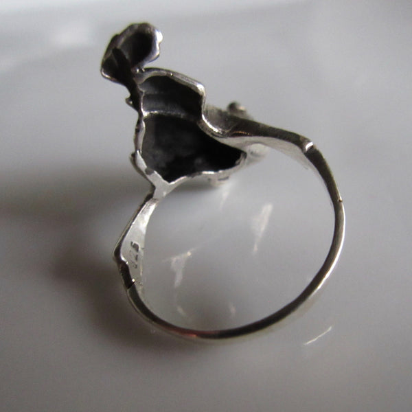 Frog Sterling Silver ring