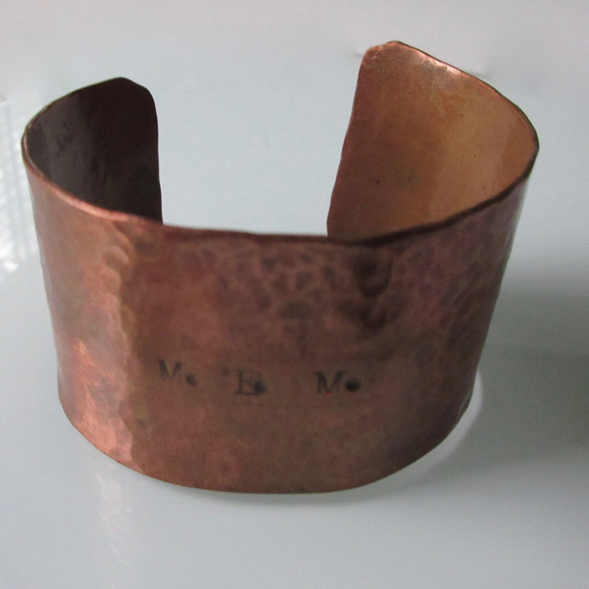 Hand Made Hammered Vintage Copper Cuff