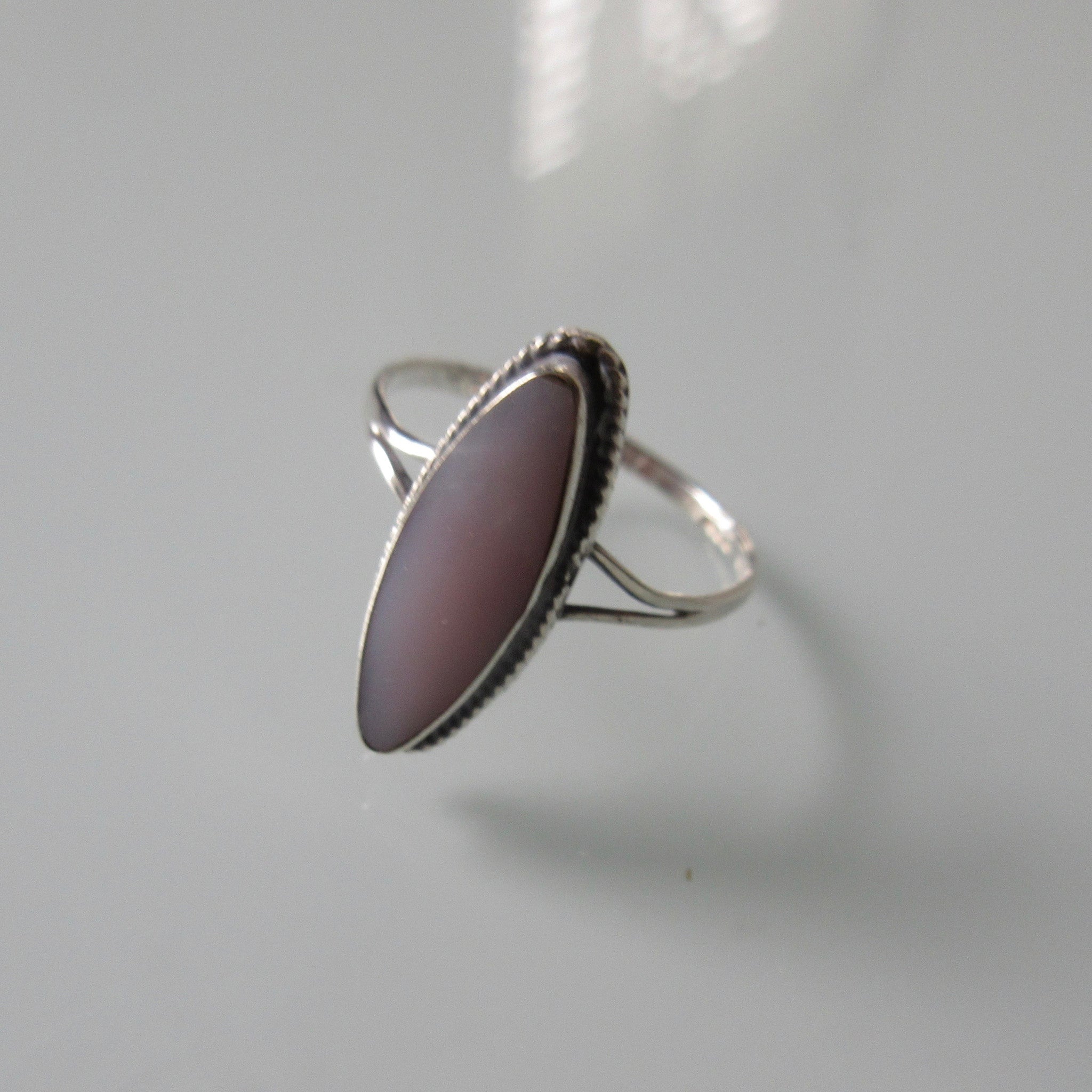 Vintage Moonstone & Sterling Silver Ring