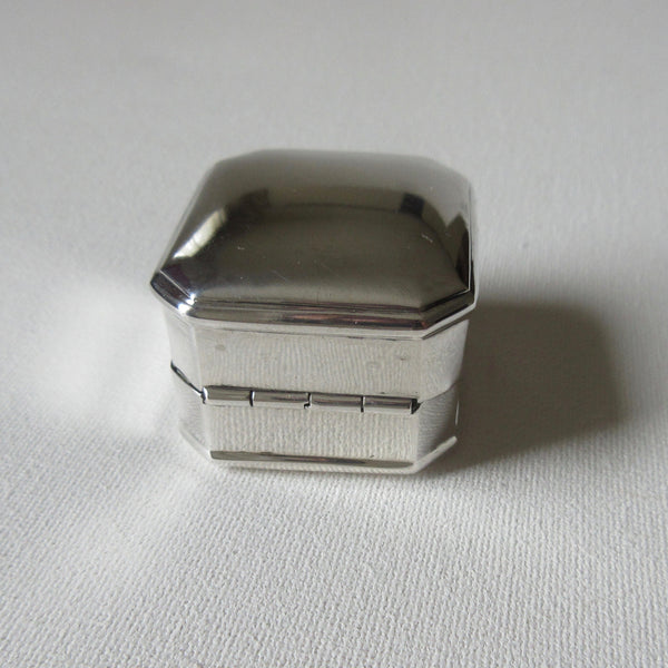 Birks silver ring box