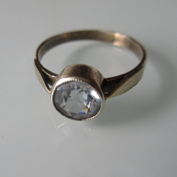 russian silver ring