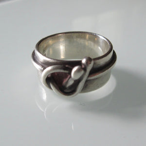Modernist Sterling Silver Ring Mieke