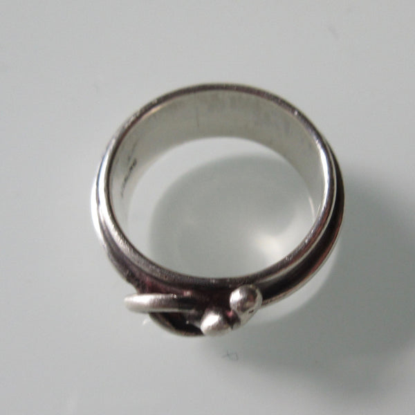Modernist Sterling Silver Ring Mieke