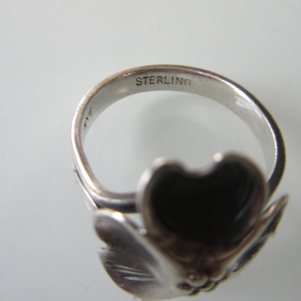 Modernist Dogwood Sterling Ring Steuart Nye