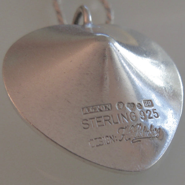 KE Palmberg for Alton Silver Heart Pendant