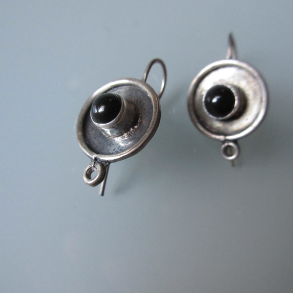 Vintage  Sombrero Sterling Silver Earrings Mexican