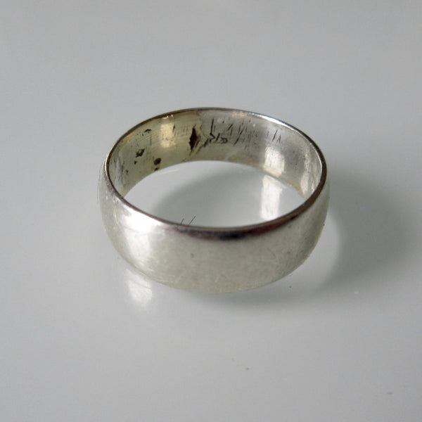 Small Band Sterling Silver Ring