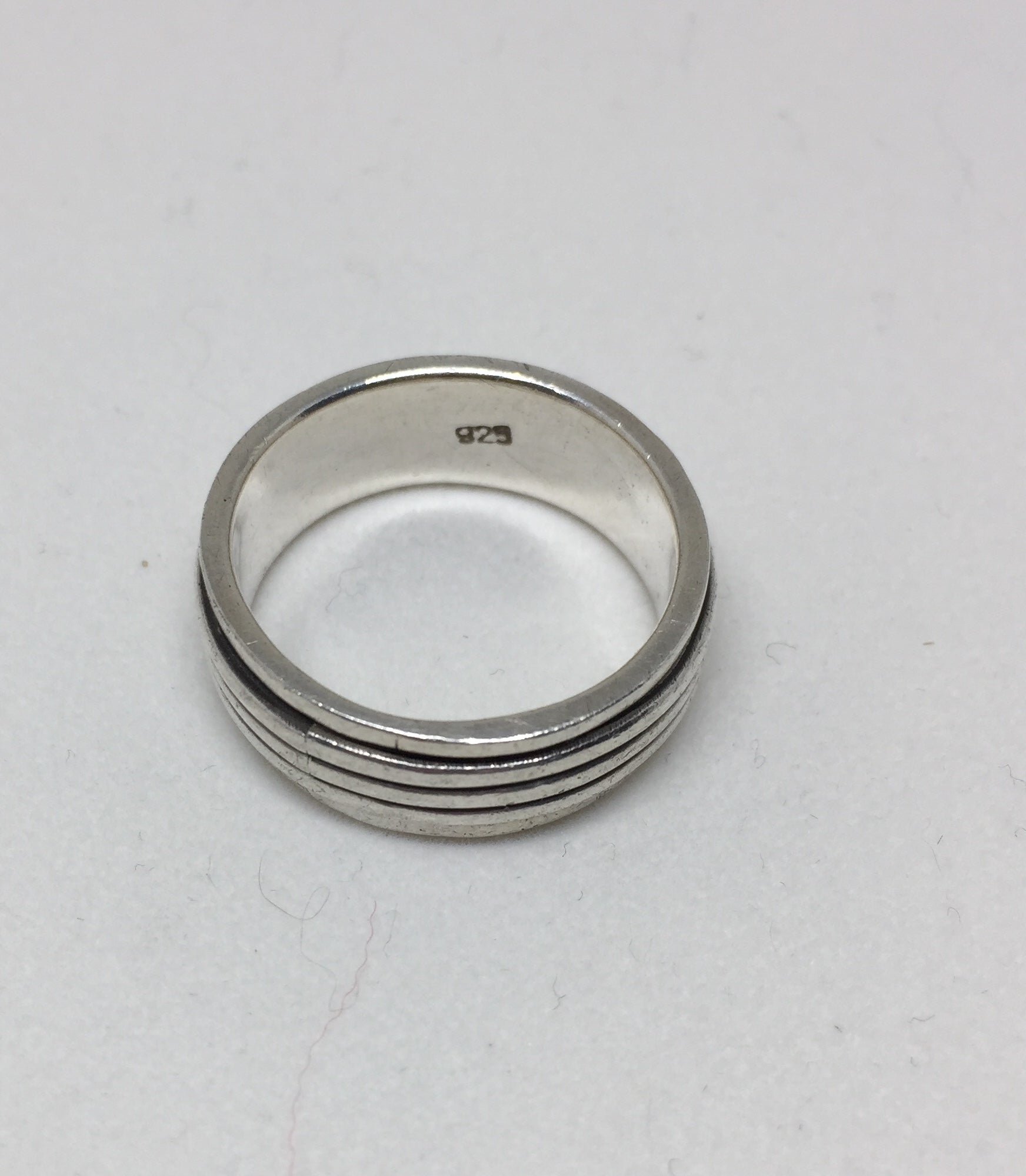 Spinning Band Silver Ring