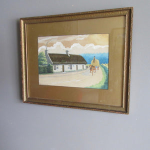 Country Scene Rural Britian Painting